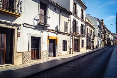 Cordoba, Spain, October 2, 2025 Streets and cityscape of the historic district in downtown Cordoba. It was founded in 1613 by the Jesuit Order. Because of this, Cordoba earned the nickname La Docta.