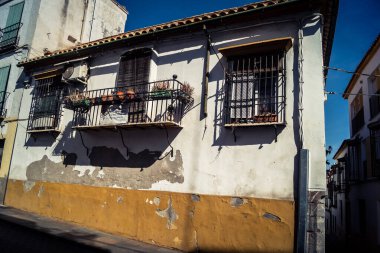 Cordoba, Spain, October 2, 2025 Streets and cityscape of the historic district in downtown Cordoba. It was founded in 1613 by the Jesuit Order. Because of this, Cordoba earned the nickname La Docta.