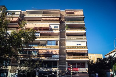Cordoba, Spain, October 2, 2025 Streets and cityscape of the historic district in downtown Cordoba. It was founded in 1613 by the Jesuit Order. Because of this, Cordoba earned the nickname La Docta.