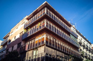 Cordoba, Spain, October 2, 2025 Streets and cityscape of the historic district in downtown Cordoba. It was founded in 1613 by the Jesuit Order. Because of this, Cordoba earned the nickname La Docta.