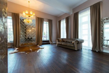 Lüks otel odasının içi. Lüks otel odasının içi. Aydınlık, parlak ve lüks bir oda.