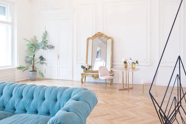Chic Appartement Lumineux Spacieux Dans Ancien Manoir Dans Style Classique — Photo