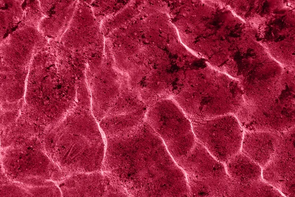 Abstract Patroon Zeewater Bijtende Textuur Achtergrond Met Patroon Van Rimpel Stockafbeelding