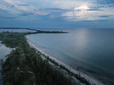 Kanada 'nın Ontario eyaletinde manzara manzarası