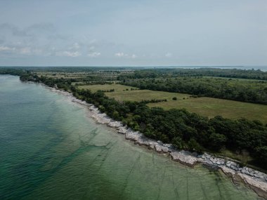 Kanada 'nın Ontario eyaletinde manzara manzarası