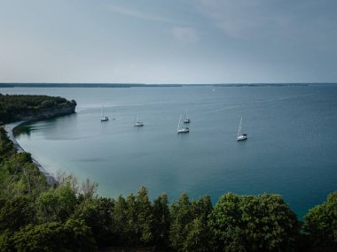 Kanada 'nın Ontario eyaletinde manzara manzarası