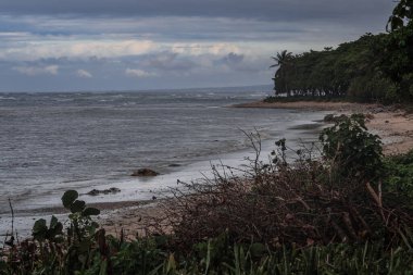 Dominik Cumhuriyeti Puerto Plata bölgesinin güzel manzarası