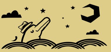 Pembe boto efsanesi. Brezilya folkloru.