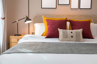 Modern Yatak odası iç tasarım