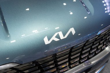 kiev, ukraine - 32 Ekim, 2017: nissan - gke - otomotiv sergisinde sergilenecek.