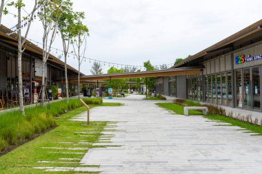 Chiang Mai, Tayland - 26 Aralık, 2017: Yeni Chiang Mai alışveriş pazarı.