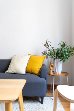 Modern oturma odası iç tasarımı