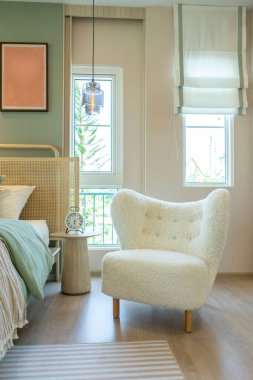 Modern oturma odası rahat kanepe ile iç