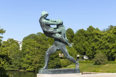 Budapeşte 'de özgürlük heykeli, hungary