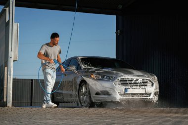 Su, yüksek basınç akışı, araba yıkama..