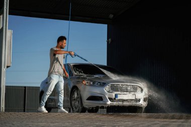 Su, yüksek basınç akışı, araba yıkama..