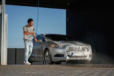 Su, yüksek basınç akışı, araba yıkama..