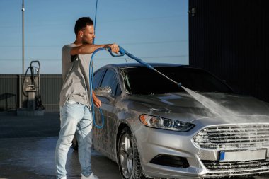 Su, yüksek basınç akışı, araba yıkama..