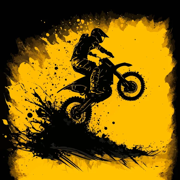 Premium Vector, Motocross rider doing jumping whip trick