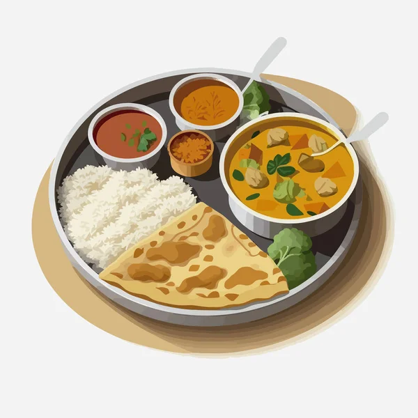 Indian food drawing Stock Photos, Royalty Free Indian food drawing ...