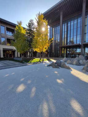 Sunrise Kempinski 'nin yanı sıra Pekin' in altın sonbaharını görmek için güzel bir yer olan Yanqi Oteli..