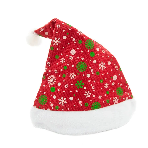 Christmas Party Hat Decorative Isolated White Background — Stock Photo, Image