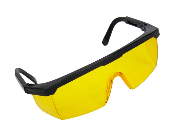 Óculos Moda Com Lentes Amarelas Óculos Noturnos Olho Desgaste Para — Fotografia de Stock