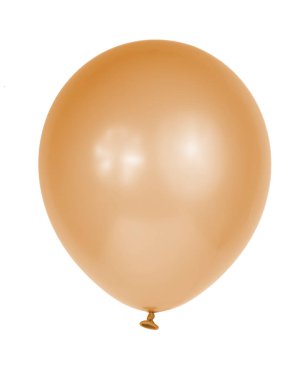 Beyaz arka planda izole edilmiş renkli balon. Çocukların parti balonları.