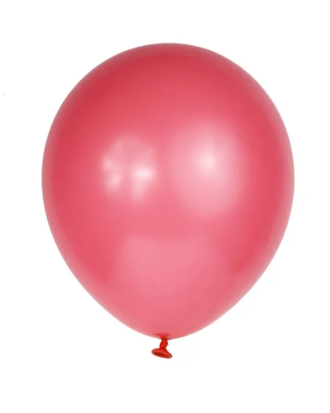 Balão Colorido Isolado Fundo Branco Balões Festa Infantil — Fotografia de Stock