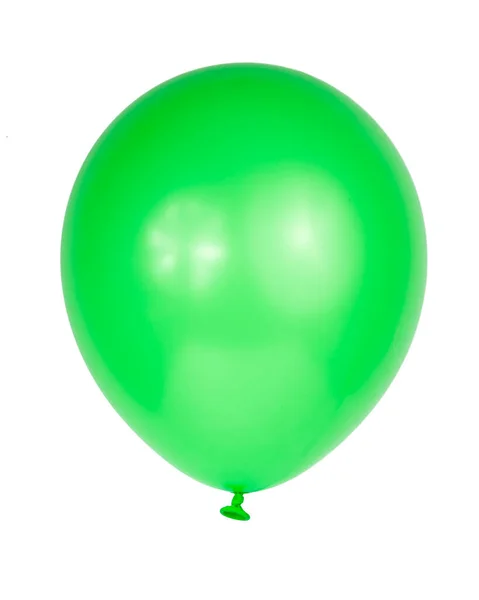 Bunte Luftballons Isoliert Auf Weißem Hintergrund Kinderfest Luftballons — Stockfoto