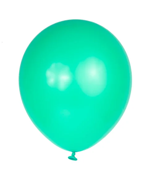 Balão Colorido Isolado Fundo Branco Balões Festa Infantil — Fotografia de Stock