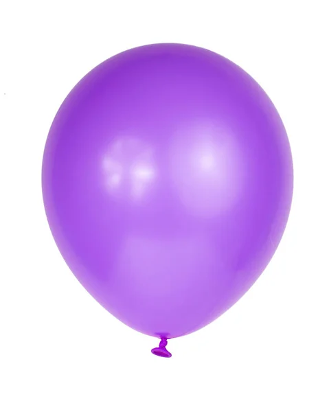 Bunte Luftballons Isoliert Auf Weißem Hintergrund Kinderfest Luftballons — Stockfoto