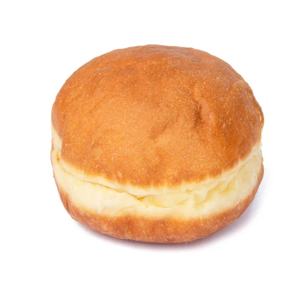 Berliner Doughnut Isolated White Background — Stock Photo, Image