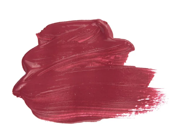 Art Rouge Abstrait Fond Pinceau Texture Peinture Conception Acrylique Coup — Photo