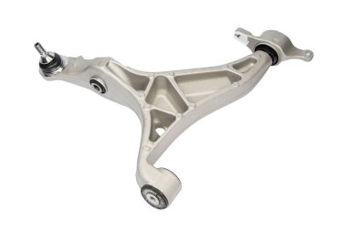 Askıya alma kolu beyaz arkaplanda izole edildi