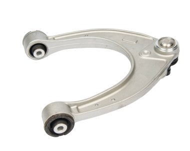 Askıya alma kolu beyaz arkaplanda izole edildi