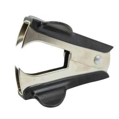 Staple remover isolated on a white background clipart