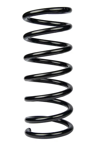 stock image Black Coil Spring Isolated On White Background