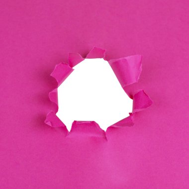 Kenarları yuvarlanmış, içi boş yırtık kağıt. Beyaz fotokopi alanı olan yırtık kağıt. İletiniz için boş alan.