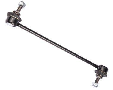 çubuk sabitleyici bağlantı çubuk, araba yedek parça beyaz arka plan üzerinde izole bağlanma.