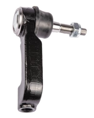 terminal, çalı, top eklem, beyaz arka planda araba için yedek parça