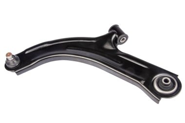 siyah metal araba yedek üzerine beyaz izole