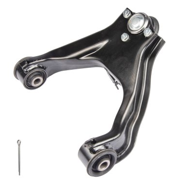 siyah metal araba yedek üzerine beyaz izole