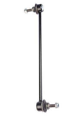 Beyaz arkaplanda otomatik süspansiyon parçaları, dengeleyici çubuğu