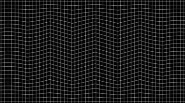 Siyah ve beyaz çizgileri olan kusursuz vektör deseni. Soyut arkaplan. Geometrik şekiller tekrarlanıyor. monokrom dokusu
