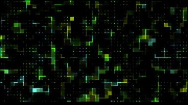 soyut dijital fraktal, fantezi tasarımı parlıyor, parti