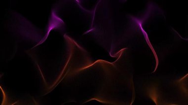 Siyah arka planda kırmızı renkli duman. Doku. soyut duvar kağıdı.