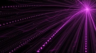 soyut renkli arkaplan, hareket konsepti, düşen menekşe parçacıkları