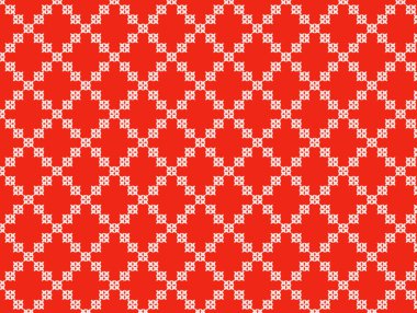 Klasik batik dikişsiz arka plan geometrik mandala duvar kağıdı.