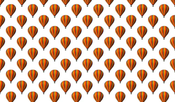 Multicolored bright balloons, Seamless pattern with balloons for flight repeating continuous patterns.